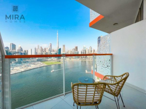 Mira Holiday Homes - Studio in Business Bay with Burj Khalifa view